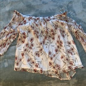 Off the shoulder top